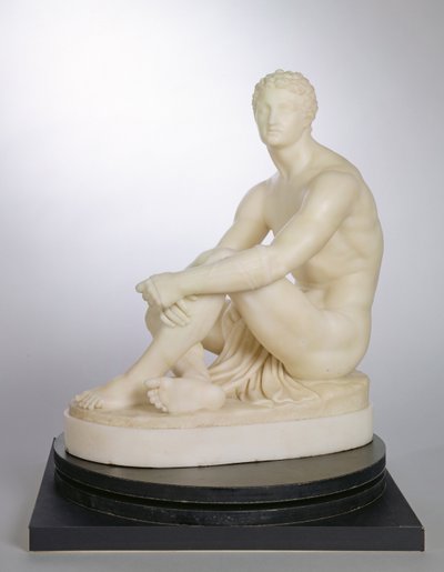 Un pugile greco in attesa del suo turno, c.1838 da Joseph Gott